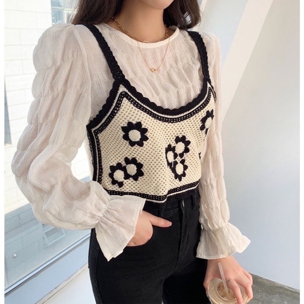 LINE_ALBUM_中短版吊帶背心_230425(轉轉花黑色)