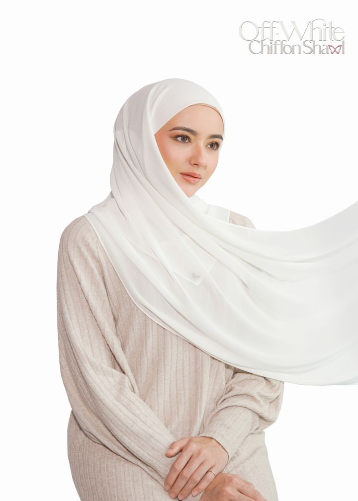 Chiffon - Off White 2