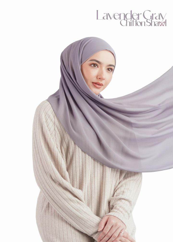 Chiffon - Lavender Gray 2