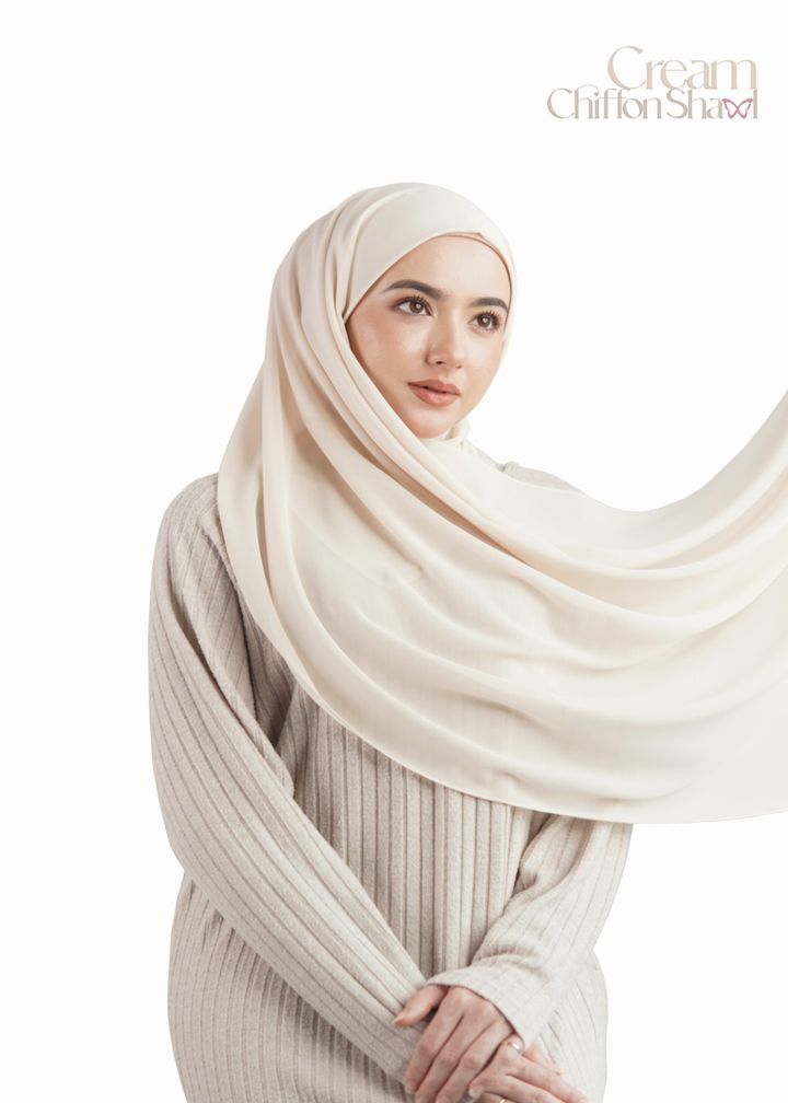 Chiffon - Cream 2