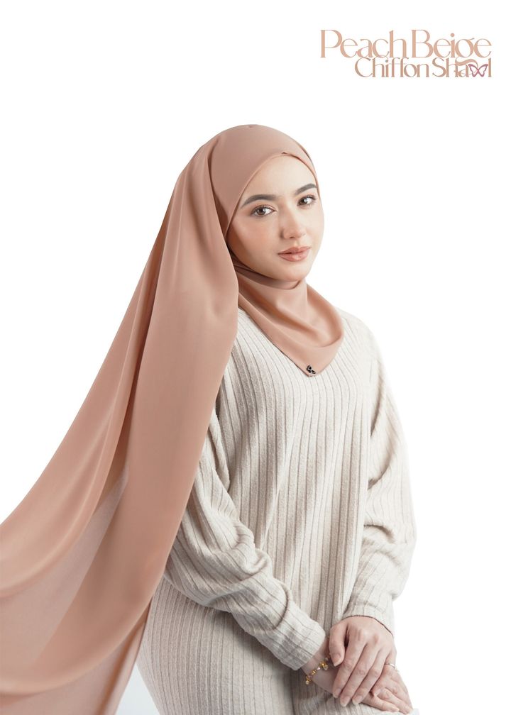 Chiffon - Peach Beige 1