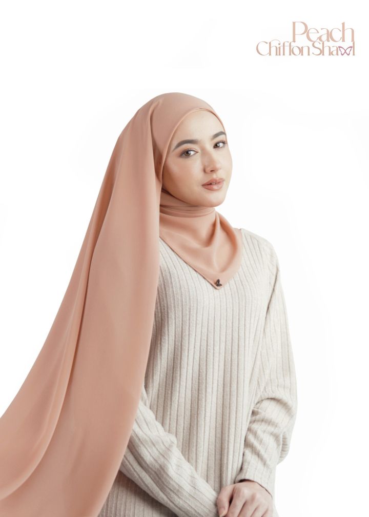 Chiffon - Peach 1