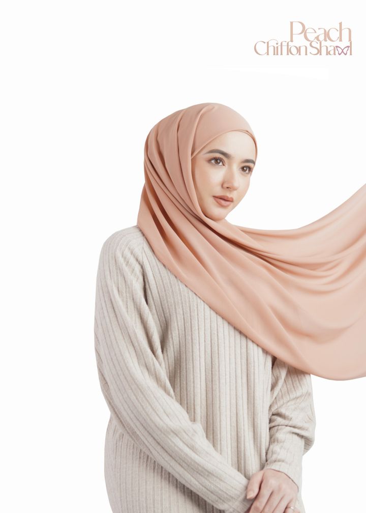Chiffon - Peach 2