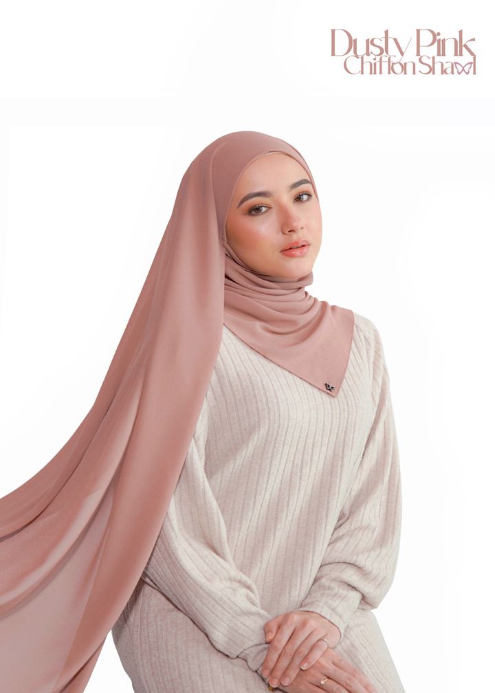 Chiffon - Dusty Pink 1