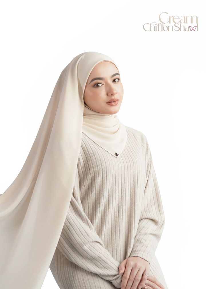 Chiffon - Cream 1