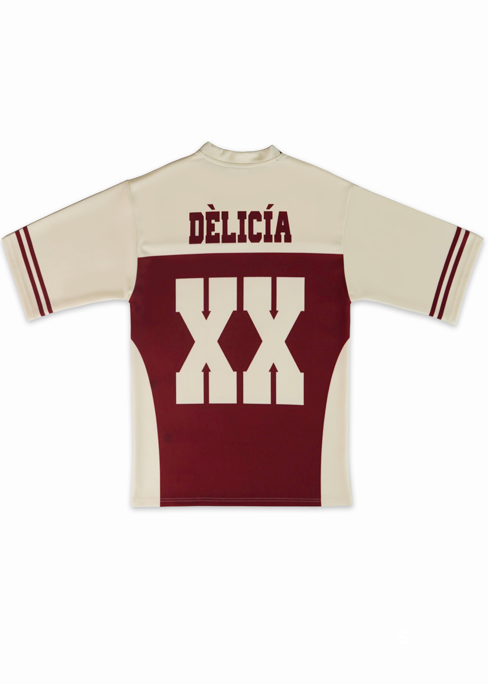 Jersey XX RETRO BURGUNDY 2