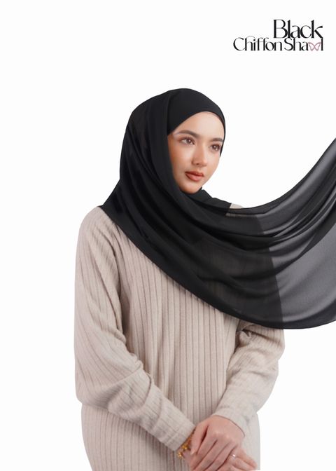 Chiffon - Black 2