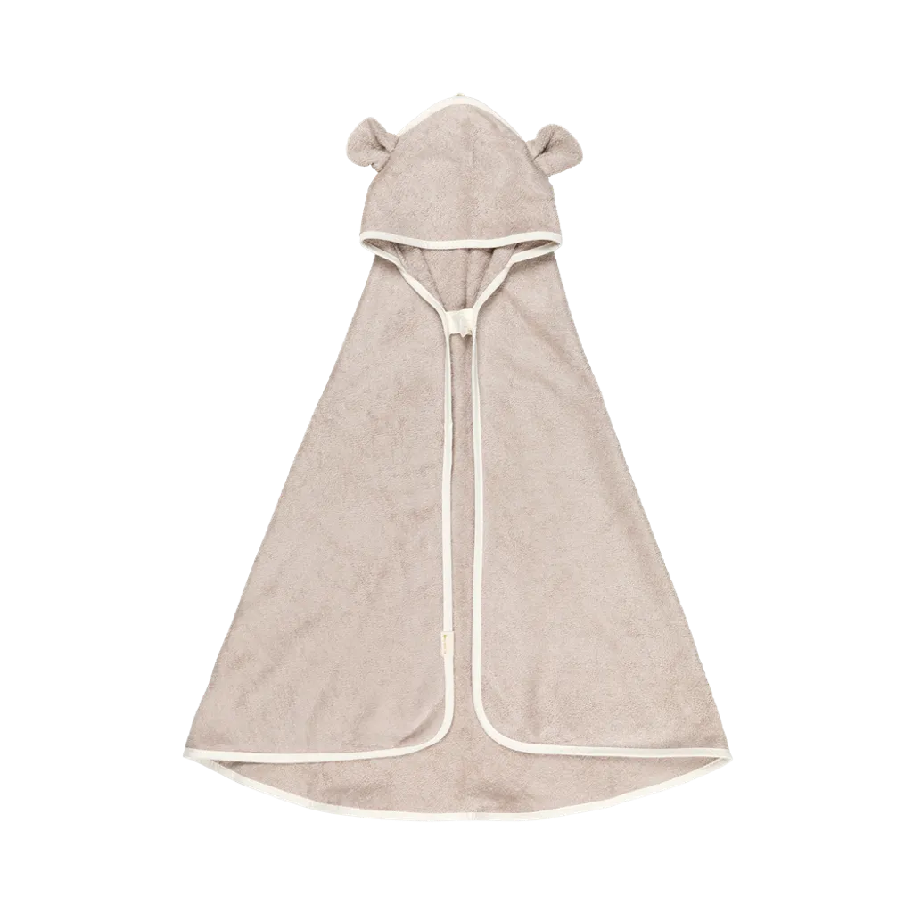 Hooded Baby Towel - Bear - Beige 米熊(primary)
