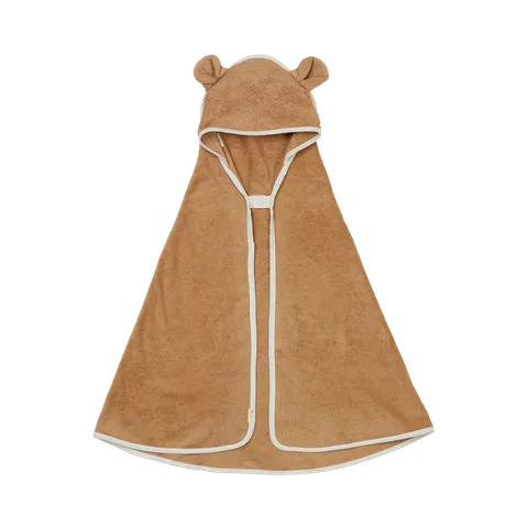 Hooded Baby Towel - Bear - Caramel 焦糖棕熊(primary)