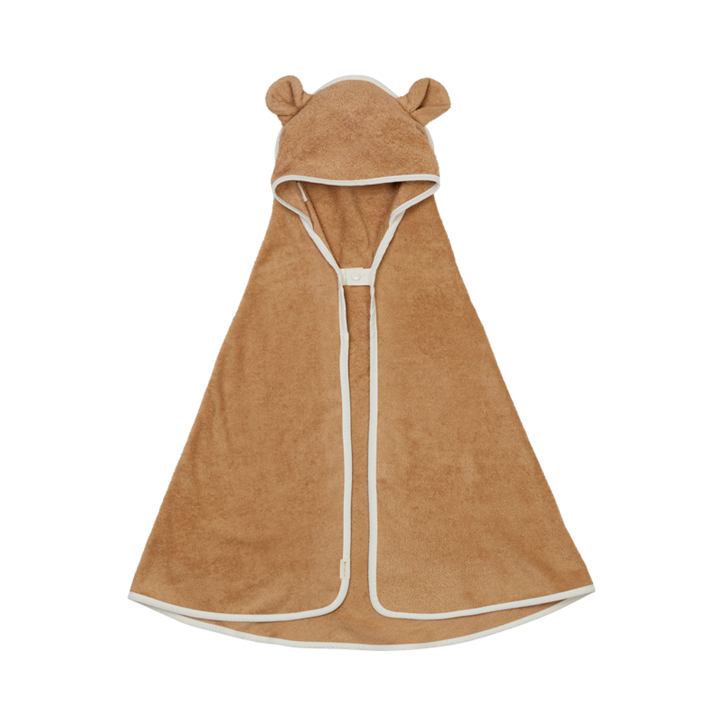 Hooded Baby Towel - Bear - Caramel 焦糖棕熊(primary)