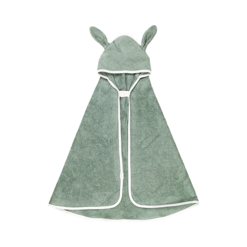 Hooded Baby Towel - Bunny - Eucalyptus 亞麻綠兔(primary)1000