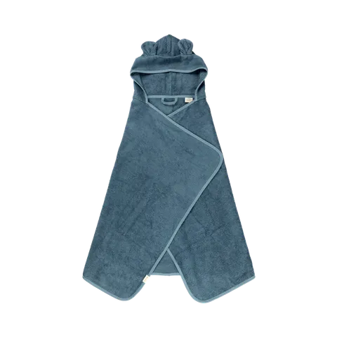 Hooded Junior Towel - Bear - Blue Spruce藍熊(primary)