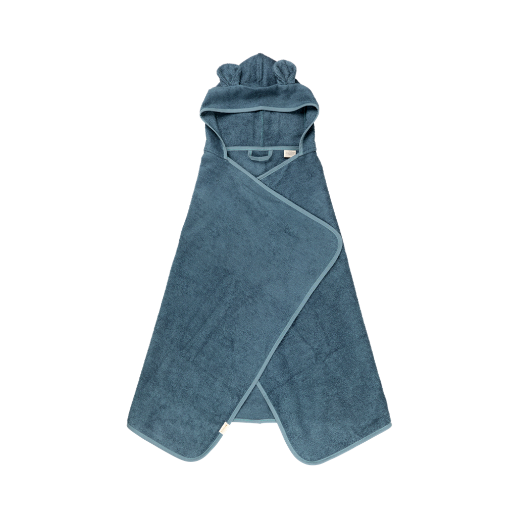 Hooded Junior Towel - Bear - Blue Spruce藍熊(primary)