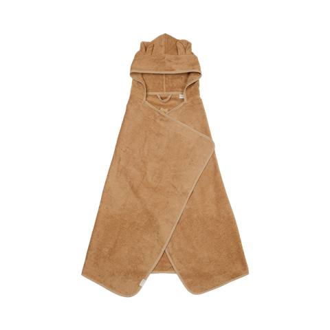 Hooded Junior Towel - Bear - Caramel 焦糖棕熊(primary)