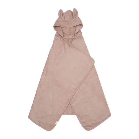 Hooded Junior Towel - Bunny - Old Rose玫瑰粉兔(primary)