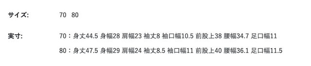 尺寸表