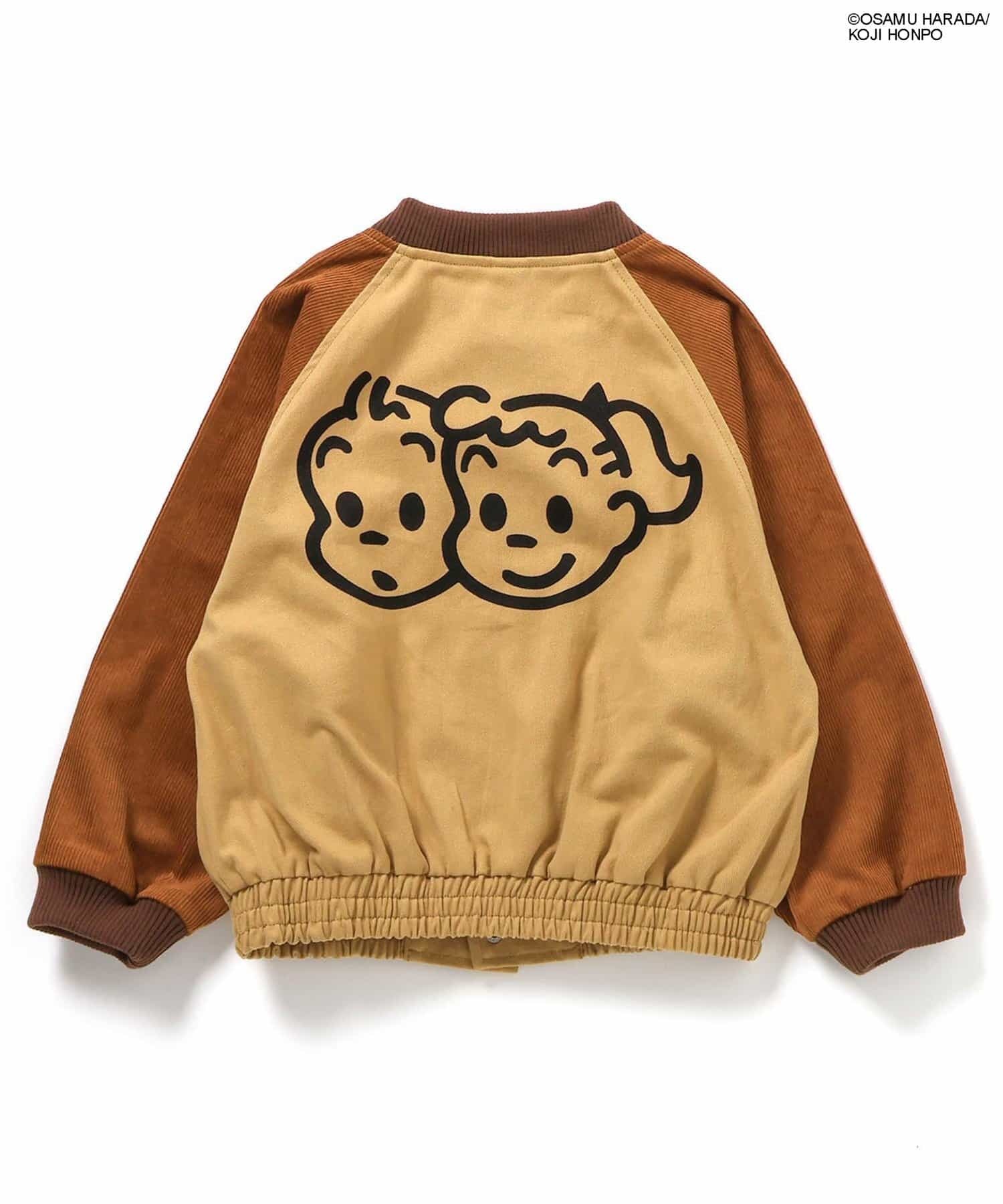 2026🇯🇵BREEZE × OSAMU GOODS|棒球外套|雙愛心刺繡|撞色丹寧|80-140|拍照超上鏡 - 商品描述圖 4