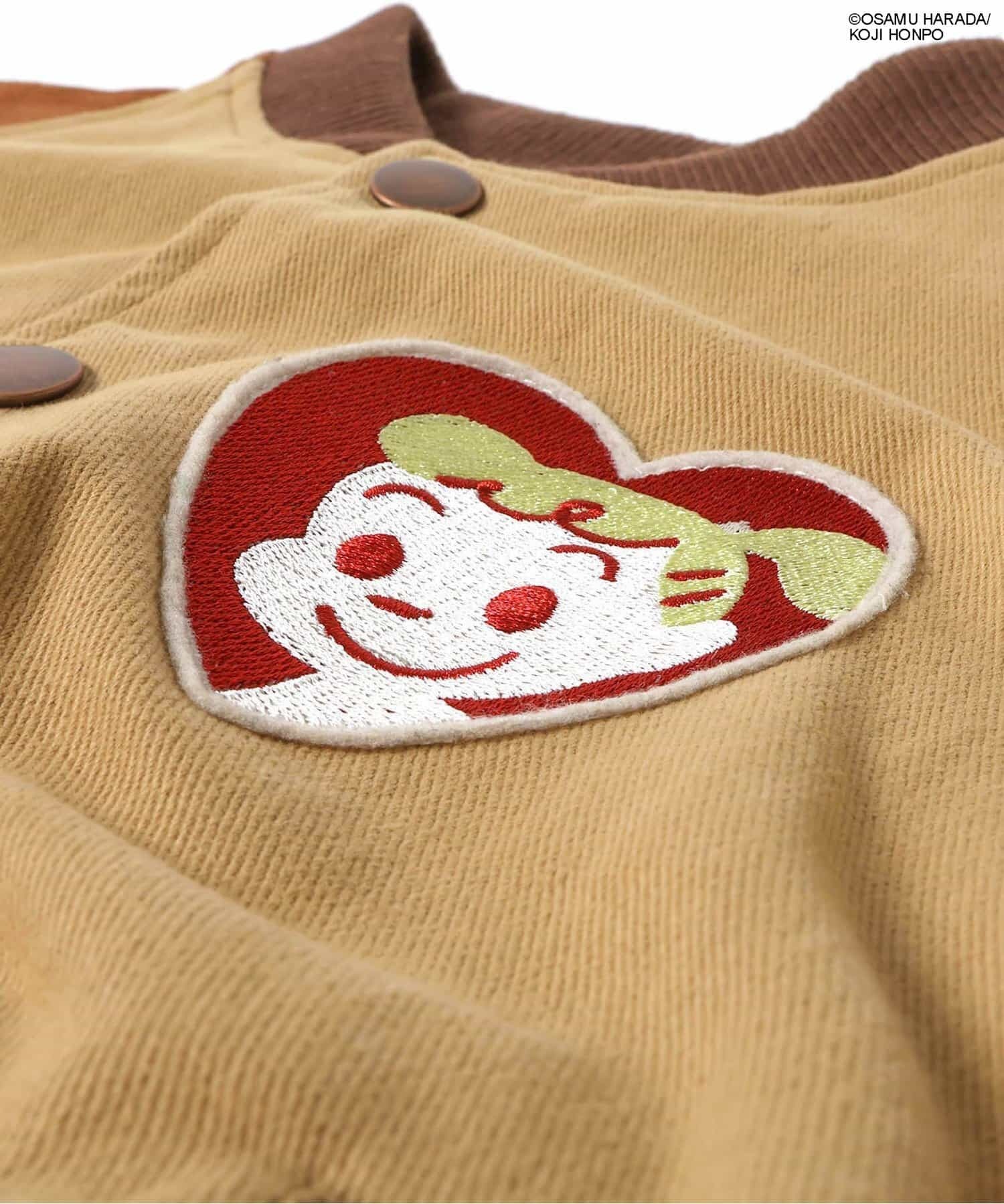 2026🇯🇵BREEZE × OSAMU GOODS|棒球外套|雙愛心刺繡|撞色丹寧|80-140|拍照超上鏡 - 商品描述圖 6