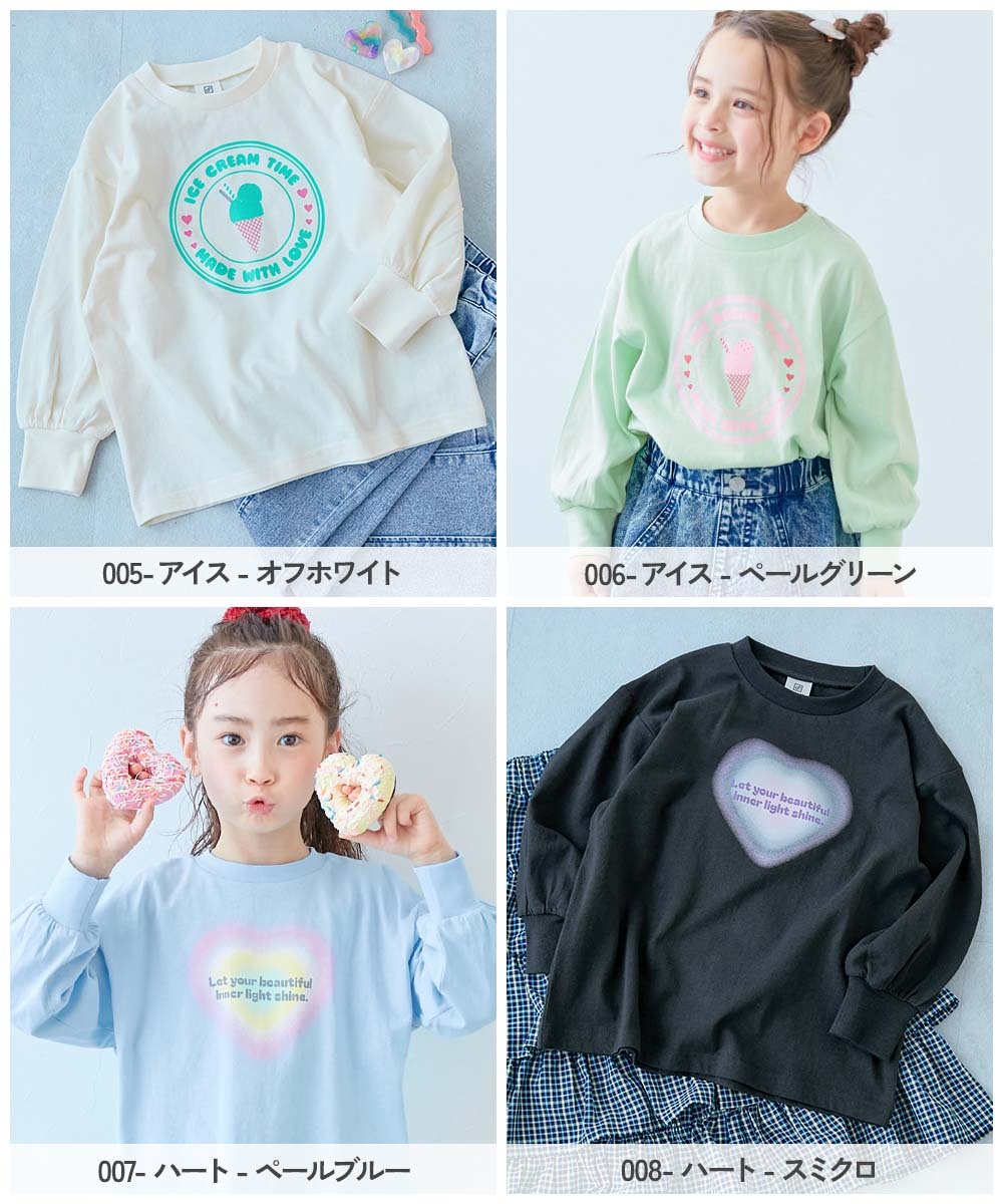 2026🇯🇵devirock|甜心長袖T|親膚透氣好穿|甜美插畫|90-140|孩子自己挑色 - 商品描述圖 3