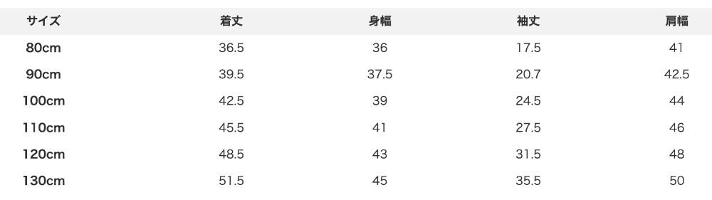 2026🇯🇵devirock|長袖T恤|前後皆可穿|100%純棉|80-130|出門套頭不穿反 - 尺寸表