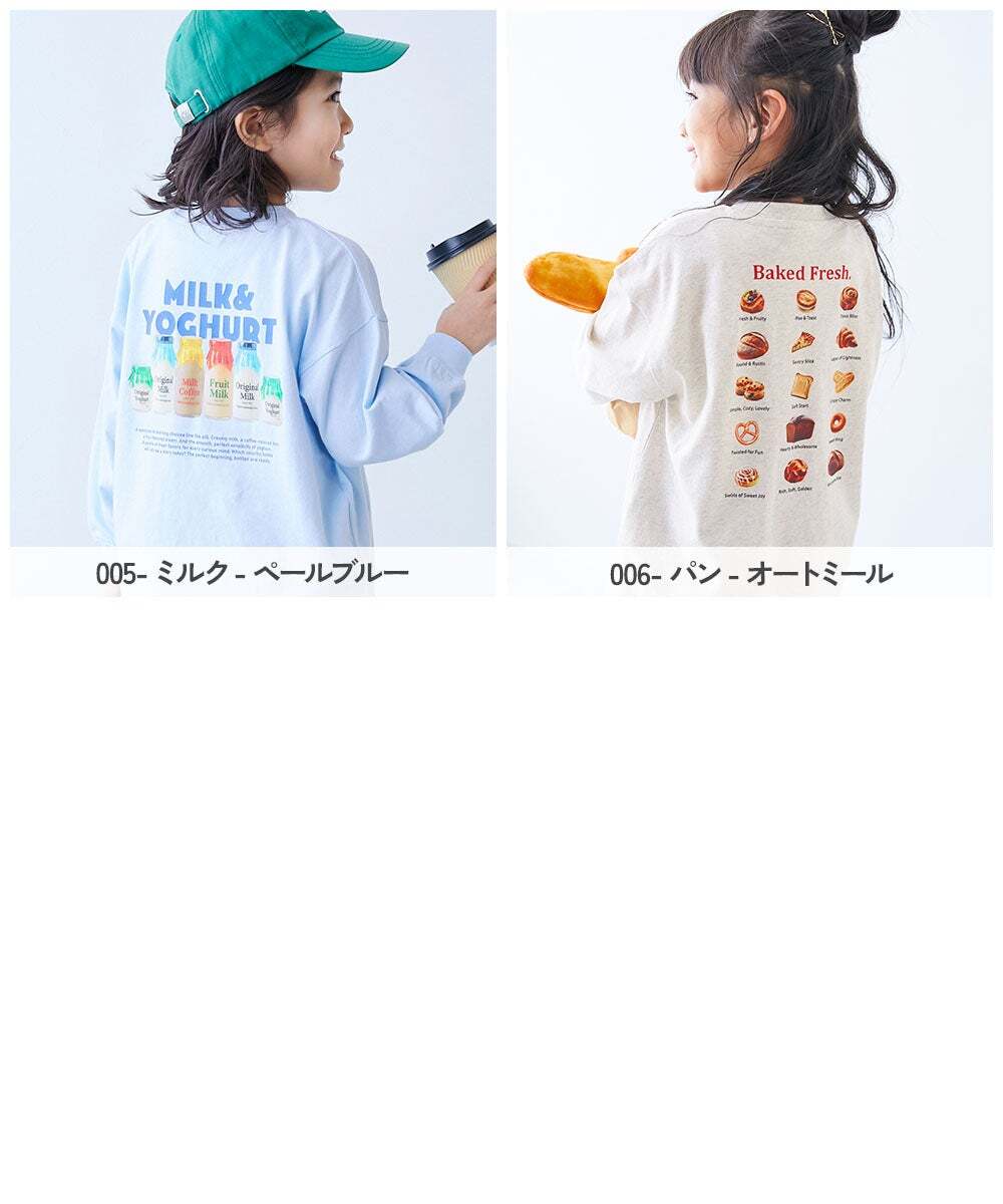 2026🇯🇵devirock|長袖T恤|束口羅紋袖|晨光美食寫真|90-150|好動洗手不弄濕 - 商品描述圖 3
