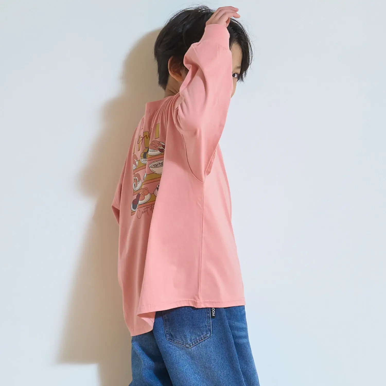 2026🇯🇵b.ROOM｜美食長袖T｜滿版背後大圖｜食物插畫｜100-150｜孩子出門自己挑 - 商品描述圖 4