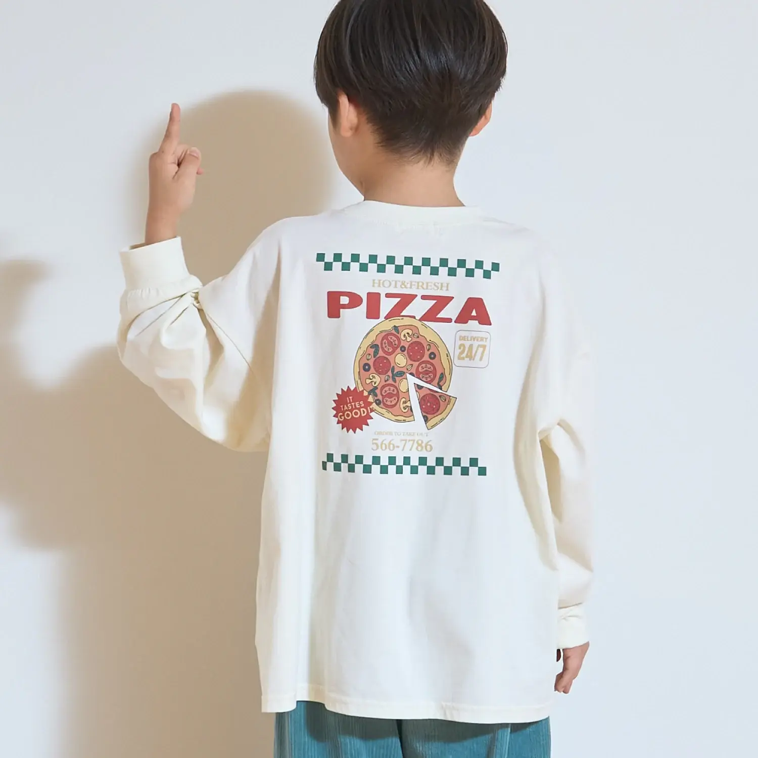 2026🇯🇵b.ROOM｜美食長袖T｜滿版背後大圖｜食物插畫｜100-150｜孩子出門自己挑 - 商品描述圖 6