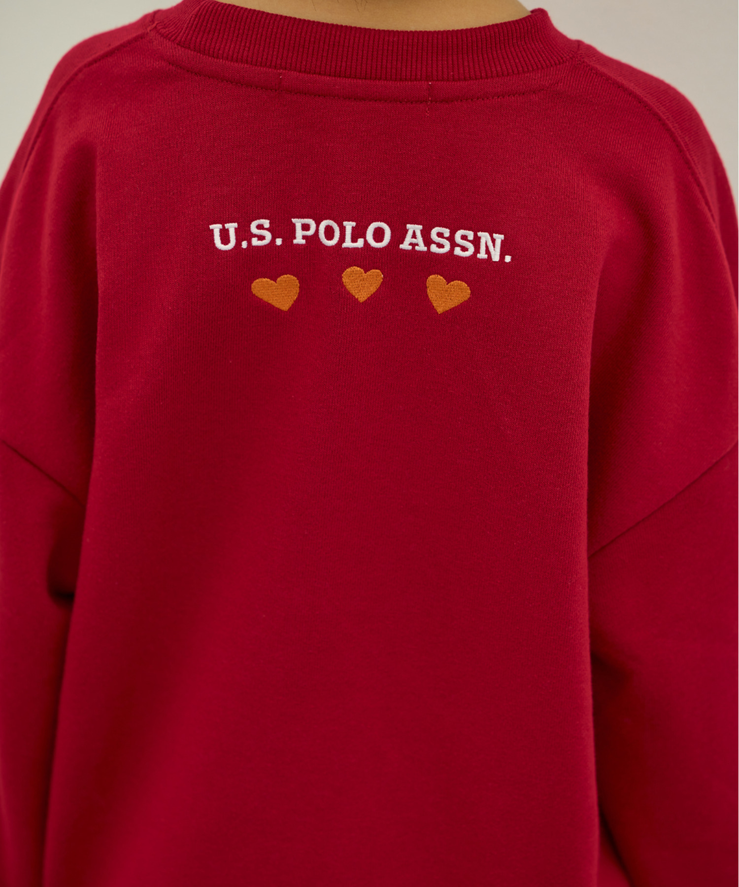 2026🇯🇵Ada × U.S. POLO ASSN|刺繡衛衣|三連心刺繡|親子同款系列|110-150|拍照超吸睛 - 商品描述圖 10