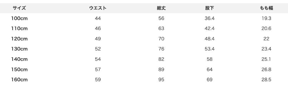 2026🇯🇵devirock|牛仔風長褲|內刷毛柔軟針織|修身窄管剪裁|100-160|穿上即暖不卡腿 - 尺寸表