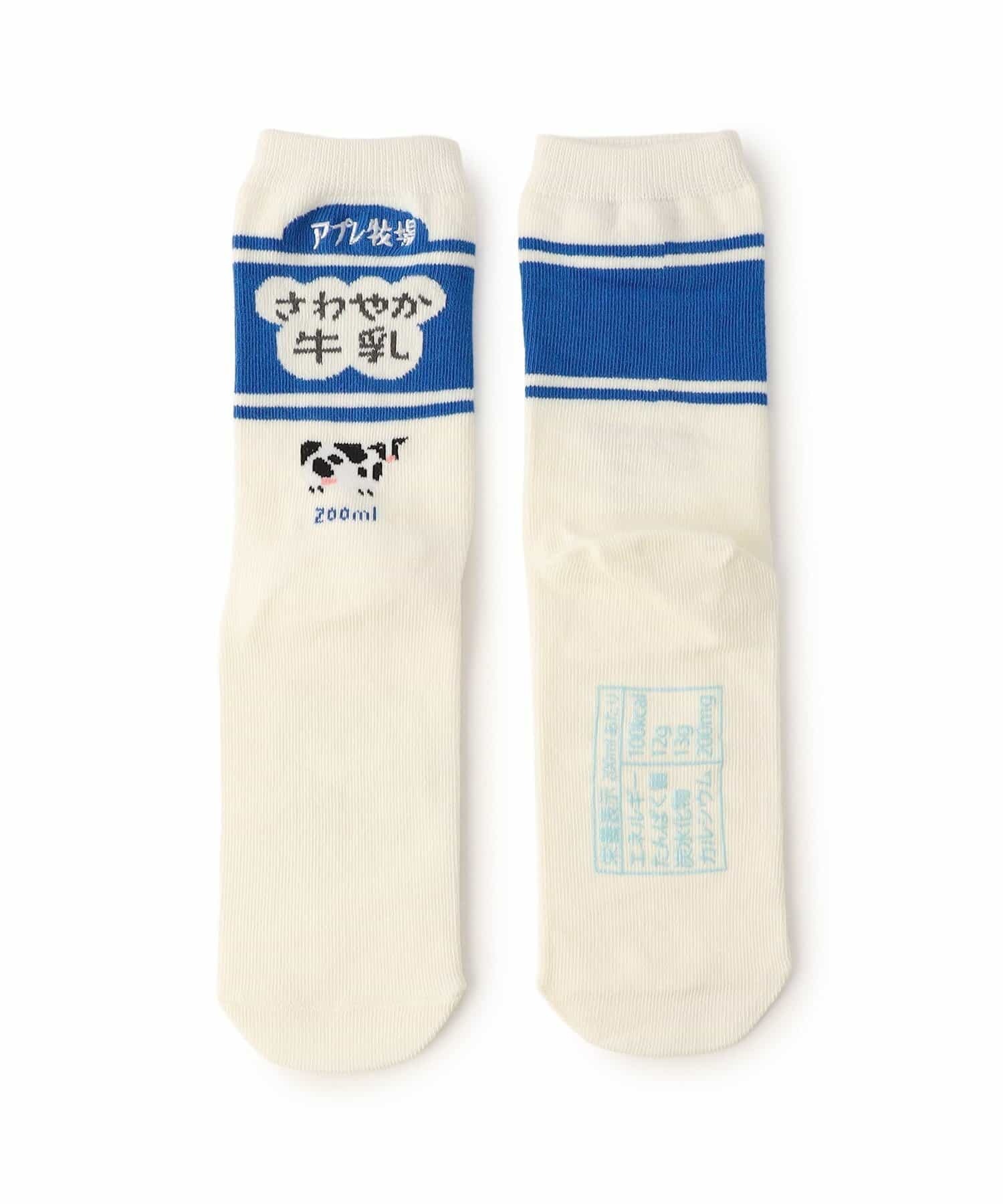2026🇯🇵apres les cours|立體止滑短襪|牧場乳牛趣味織花|彈力防滑底|10-21cm|室內奔跑不打滑 - 商品描述圖 4