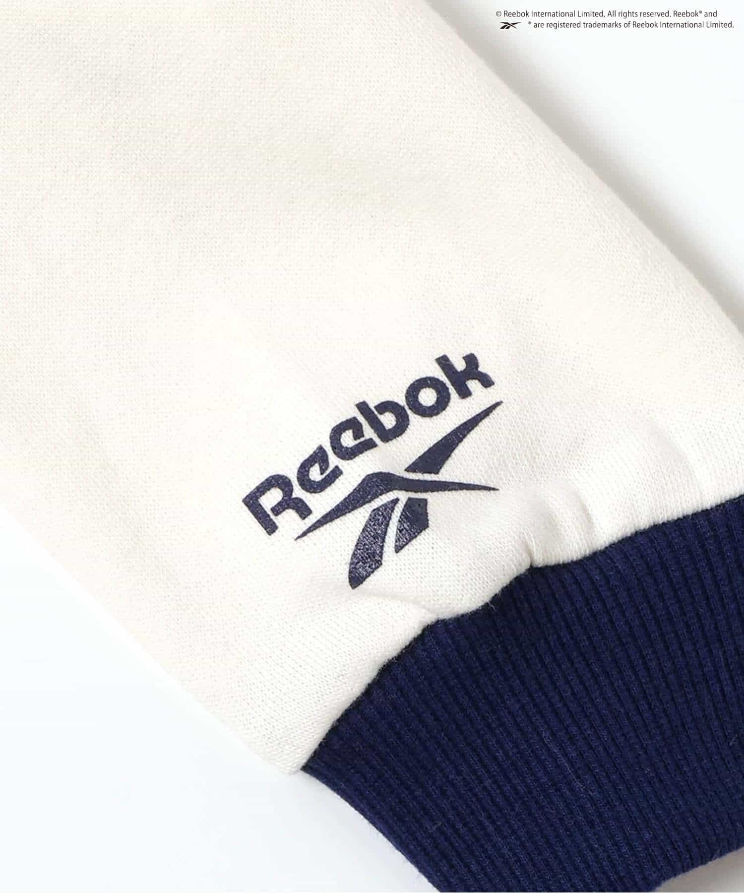 2026🇯🇵BREEZE × Reebok|撞色運動衛衣|復古英倫LOGO拼接|挺版毛圈棉|90-160|跑跳運動俐落帥氣 - 商品描述圖 4