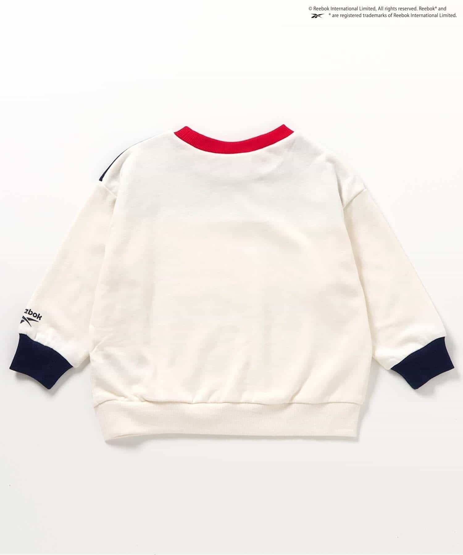 2026🇯🇵BREEZE × Reebok|撞色運動衛衣|復古英倫LOGO拼接|挺版毛圈棉|90-160|跑跳運動俐落帥氣 - 商品描述圖 5