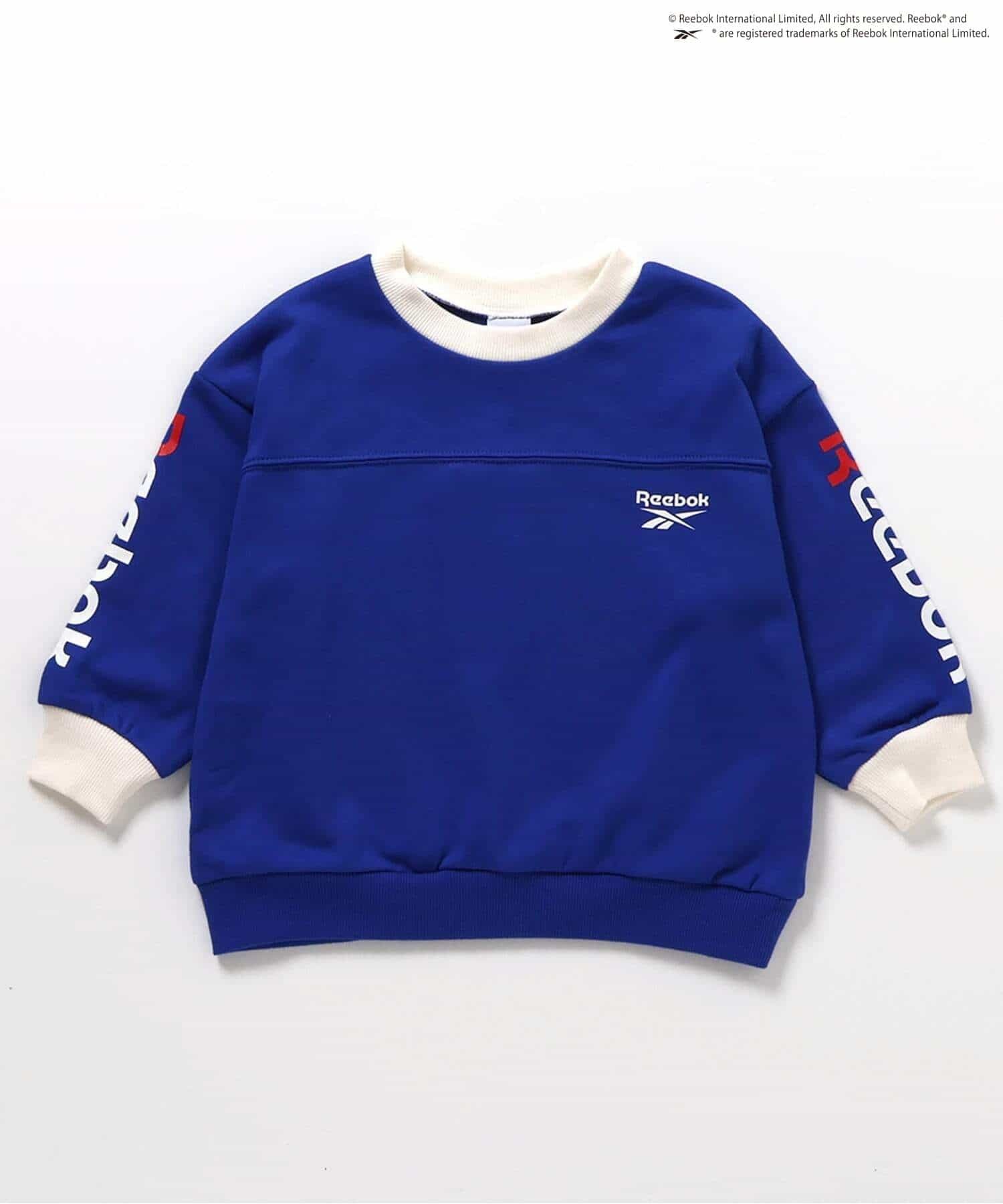2026🇯🇵BREEZE × Reebok|撞色運動衛衣|復古英倫LOGO拼接|挺版毛圈棉|90-160|跑跳運動俐落帥氣 - 商品描述圖 6