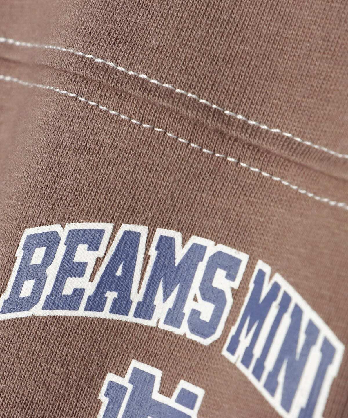 2026🇯🇵BEAMS mini|天竺棉套裝|美式學院印花|六分袖寬版|90-150|晨間出門秒穿 - 商品描述圖 5