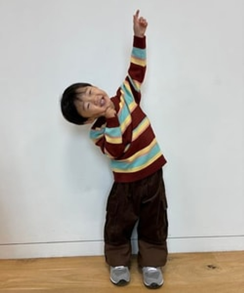 2026🇯🇵BEAMS mini｜直筒工裝褲｜雙側大翻蓋口袋｜舒適純棉｜90-140｜奔跑蹲跳不緊繃 - 商品描述圖 3
