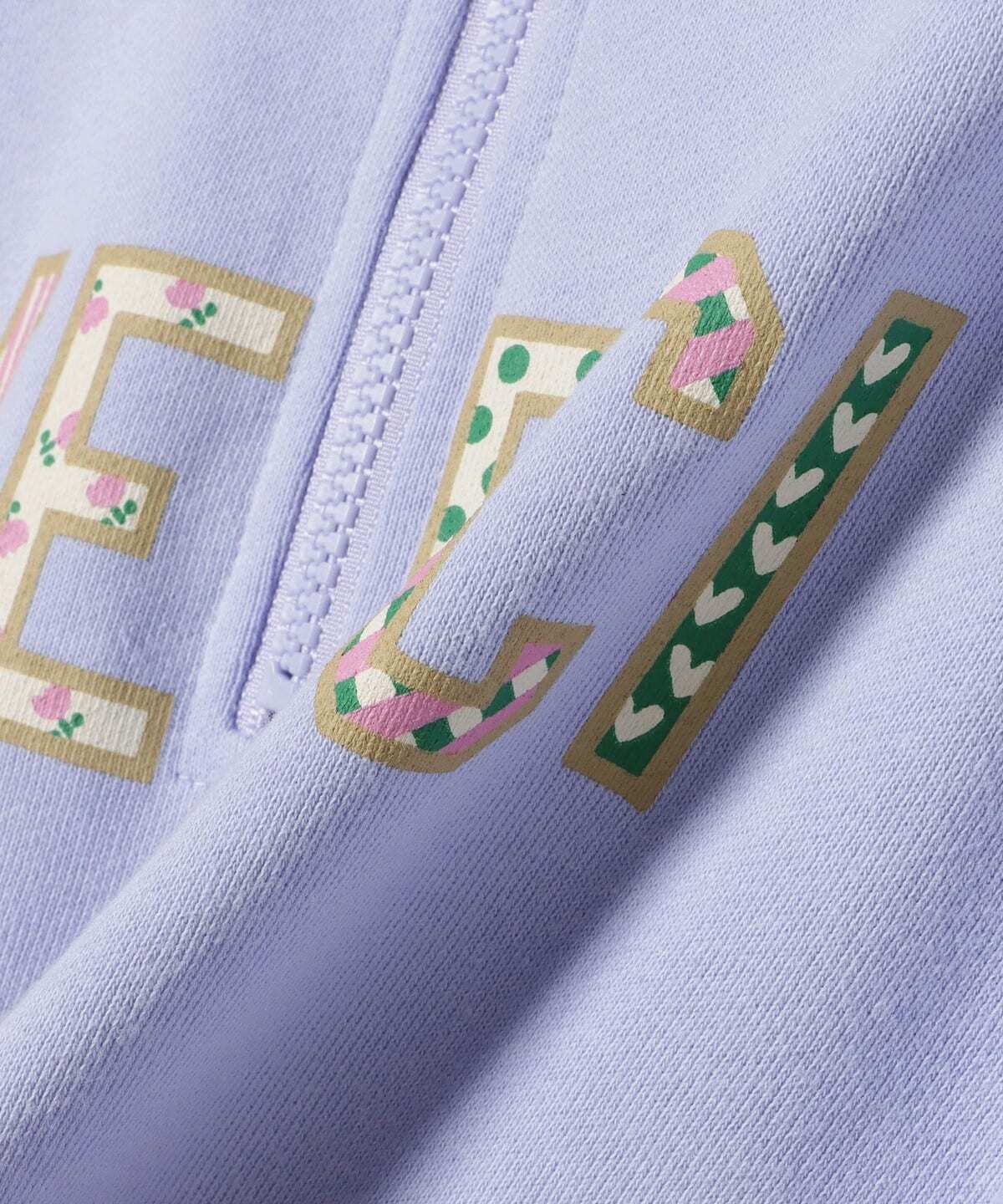 2026🇯🇵BEAMS mini|半拉鍊洋裝|胸前字母刺繡|WEB限定|90-140|出門一件搞定 - 商品描述圖 9