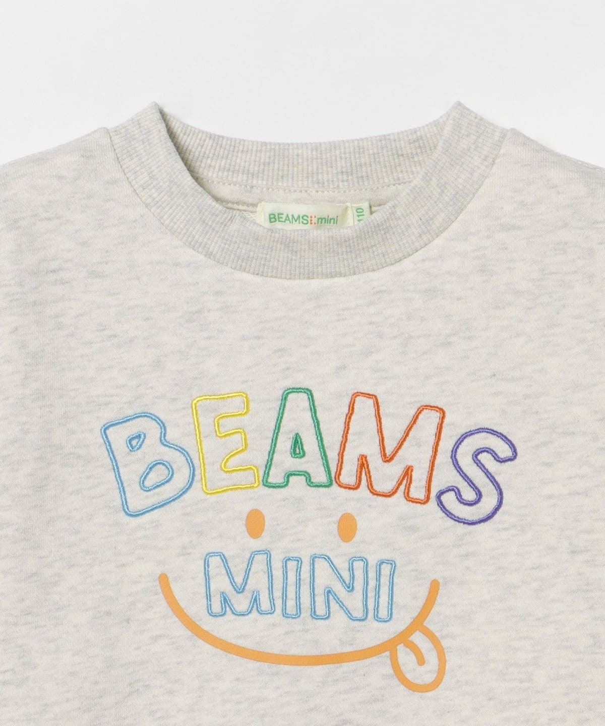 2026🇯🇵BEAMS mini|笑臉刺繡衛衣|彩色笑臉立體口袋|棉質毛圈|90-130|活潑亮眼好搭配 - 商品描述圖 11