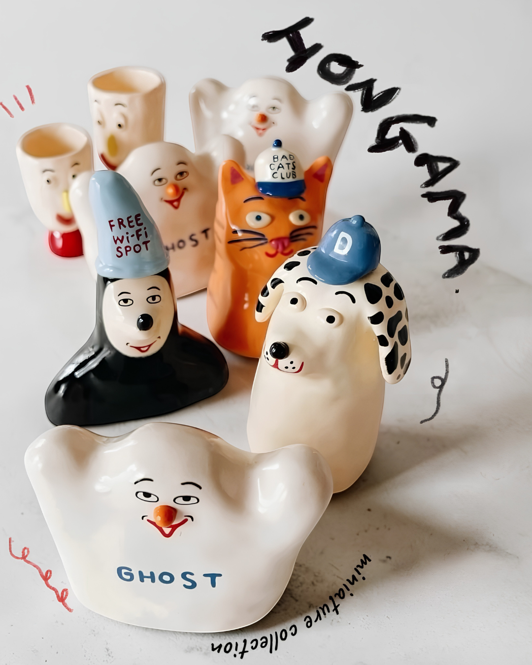 2026🇯🇵BREEZE × HONGAMA｜落肩衛衣｜立體陶藝印花｜WEB限定｜M-L｜全家穿出門超有型 - 商品描述圖 1