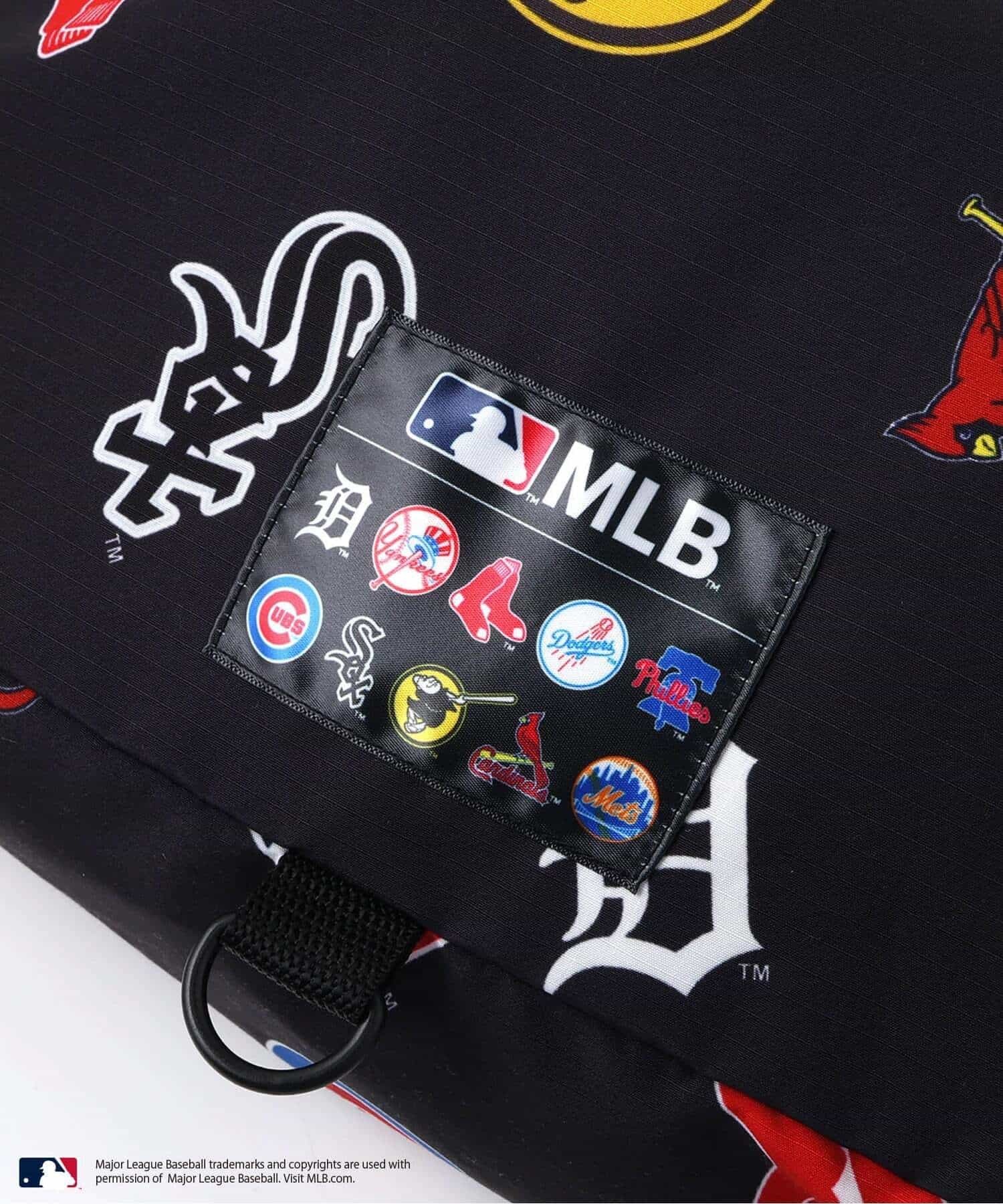 2026🇯🇵BREEZE × MLB｜2WAY後背包｜大聯盟經典隊徽滿版｜WEB限定｜M-L｜出門輕量大容量好背 - 商品描述圖 2