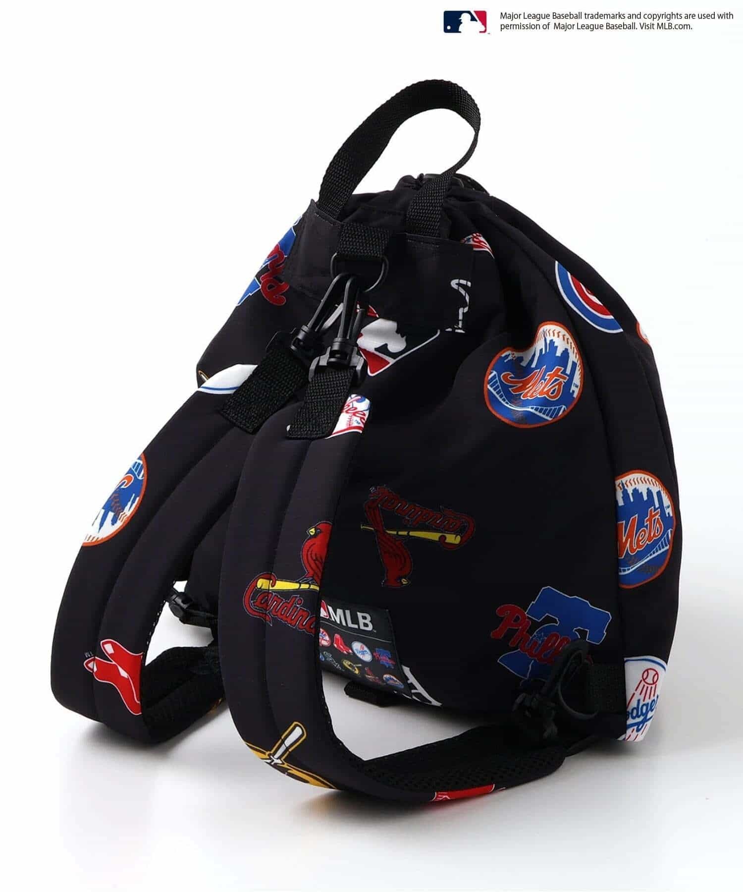 2026🇯🇵BREEZE × MLB｜2WAY後背包｜大聯盟經典隊徽滿版｜WEB限定｜M-L｜出門輕量大容量好背 - 商品描述圖 3