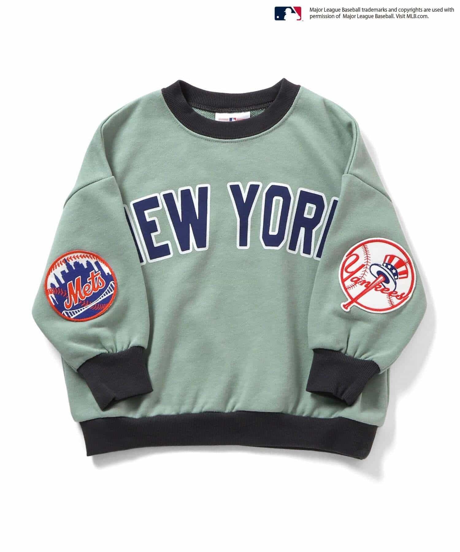2026🇯🇵BREEZE × MLB｜學院風衛衣｜經典城市立體字貼布繡｜WEB限定｜90-150｜成套穿搭免煩惱 - 商品描述圖 8