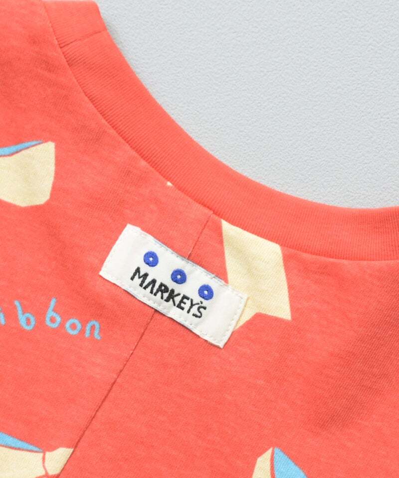 2026🇯🇵MARKEY'S|長袖洋裝|糖果紙滿版印花|純棉A字裙|80-140|一件套上超萌出門 - 商品描述圖 5
