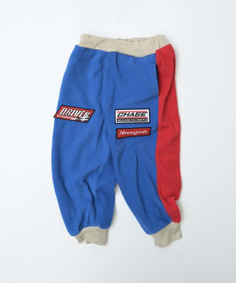 2026🇯🇵MARKEY'S|抓絨長褲|美式賽車撞色刺繡布章|秋冬刷毛|80-150|寒冬跑跳超保暖 - 商品描述圖 2