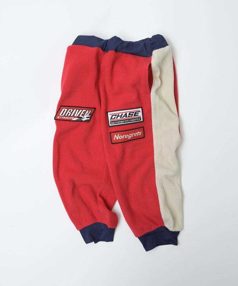 2026🇯🇵MARKEY'S|抓絨長褲|美式賽車撞色刺繡布章|秋冬刷毛|80-150|寒冬跑跳超保暖 - 商品描述圖 3