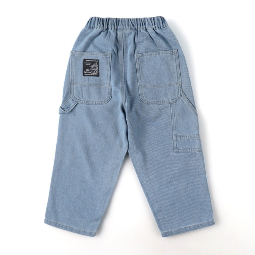 2026🇯🇵branshes｜工裝牛仔褲｜保暖蓄熱內刷毛｜畫家側袋｜90-150｜冬日防風抗寒不臃腫 - 商品描述圖 4