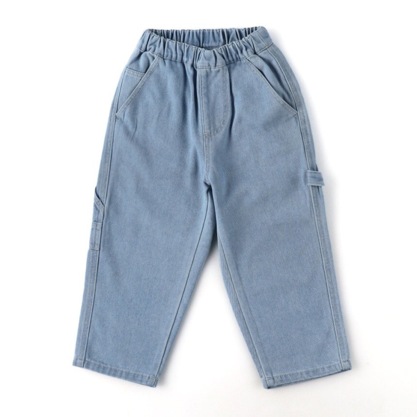 2026🇯🇵branshes｜工裝牛仔褲｜保暖蓄熱內刷毛｜畫家側袋｜90-150｜冬日防風抗寒不臃腫 - 商品描述圖 5