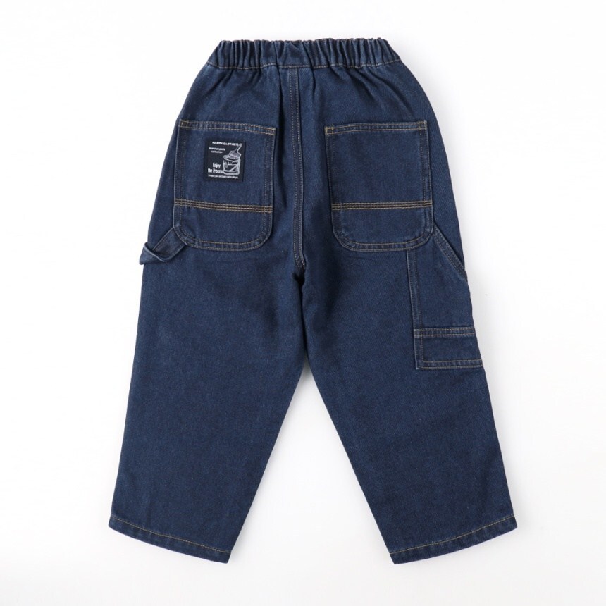 2026🇯🇵branshes｜工裝牛仔褲｜保暖蓄熱內刷毛｜畫家側袋｜90-150｜冬日防風抗寒不臃腫 - 商品描述圖 6