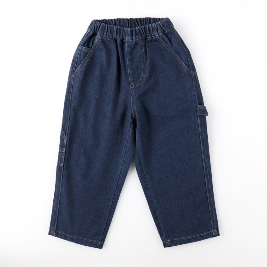 2026🇯🇵branshes｜工裝牛仔褲｜保暖蓄熱內刷毛｜畫家側袋｜90-150｜冬日防風抗寒不臃腫 - 商品描述圖 7