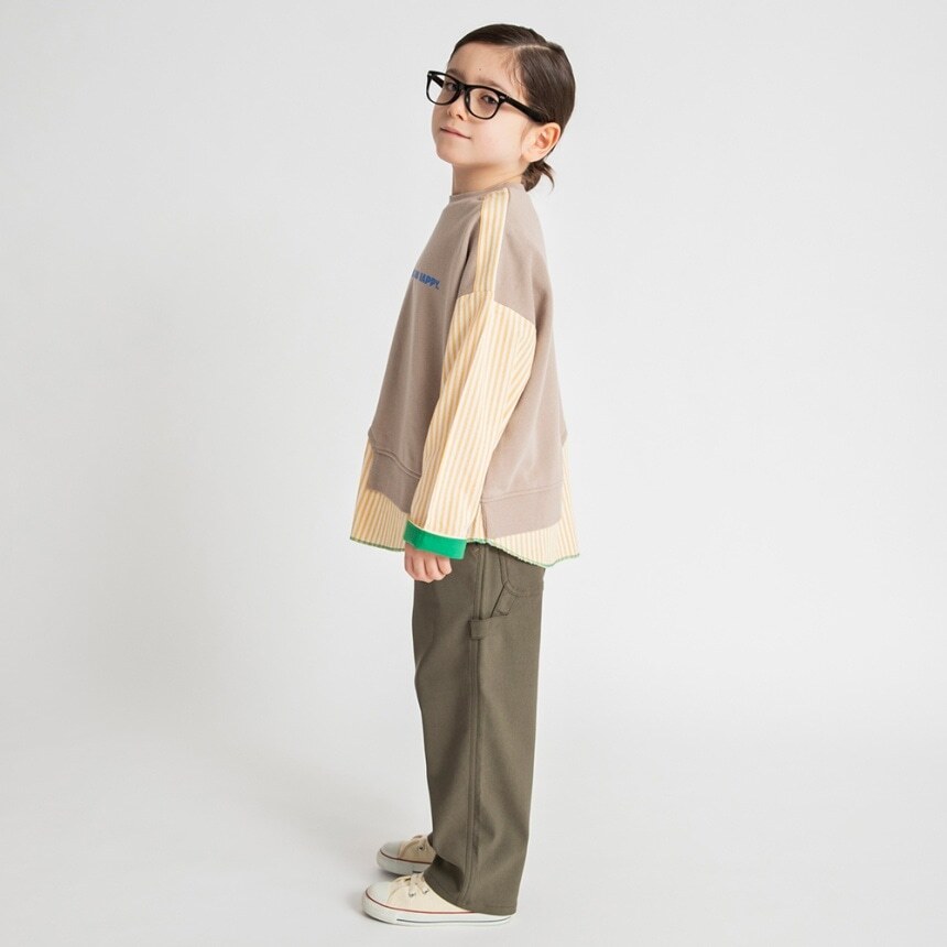2026🇯🇵branshes|寬版畫家褲|極致高彈內刷毛|工裝多口袋|90-150|大動作伸展無拘束 - 商品描述圖 6
