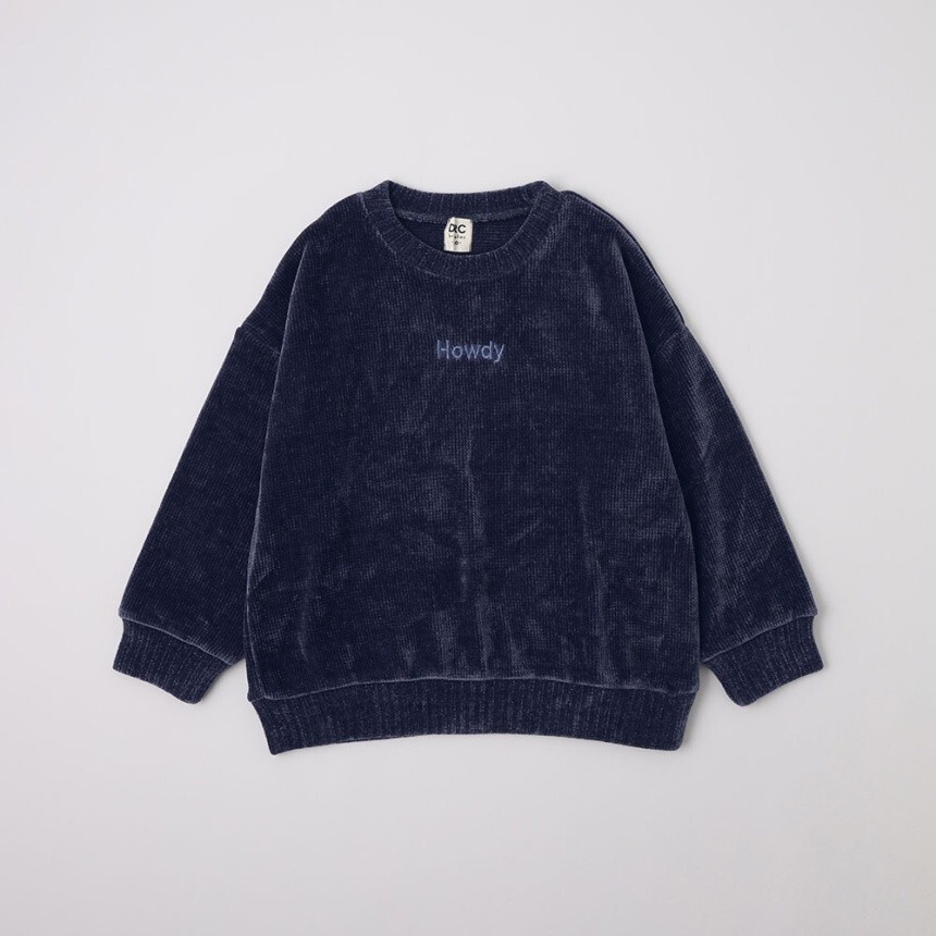 2026🇯🇵branshes｜大學T｜立體雪尼爾絨感｜微光澤面料｜100-150｜柔滑保暖不掉毛 - 商品描述圖 6